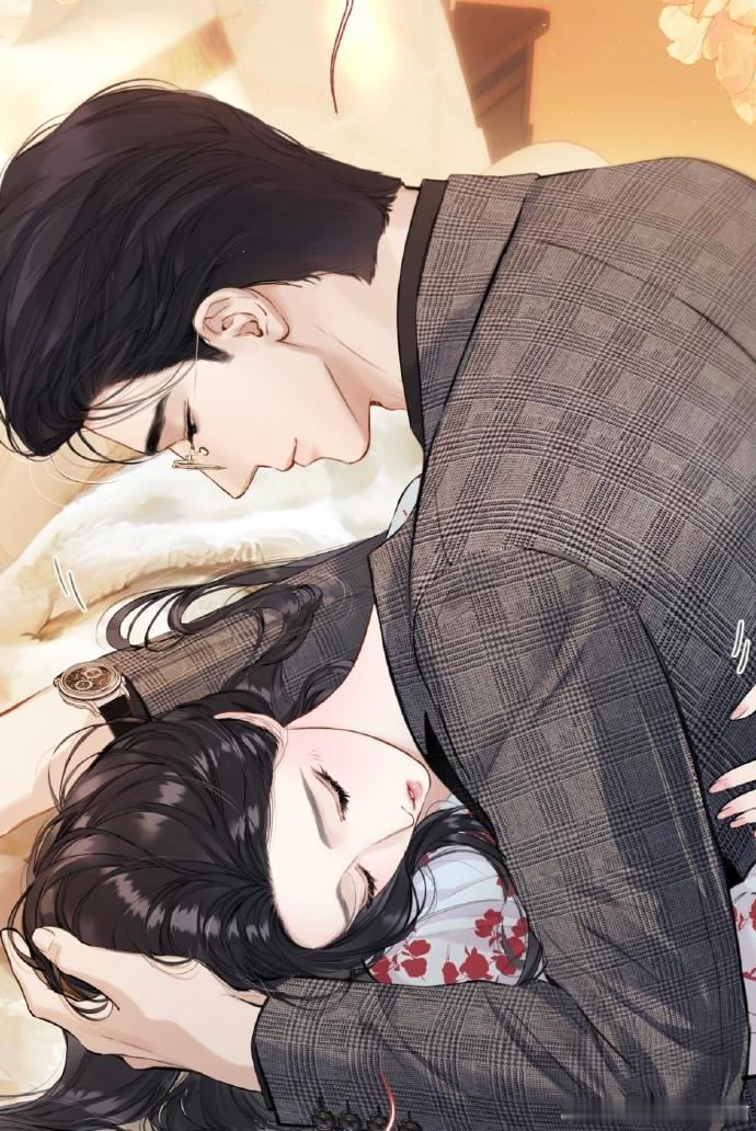 漫画错撩画出顶级时宴郑书意谁懂啊！错撩漫画里的时宴和郑书意也太绝了！时宴背头高