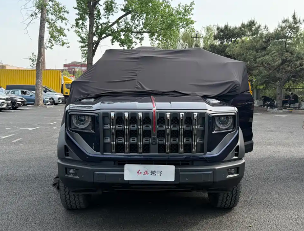 2026北京车展探馆：红旗硬派越野实车曝光配2.0T+四电机红旗越野量产版的设