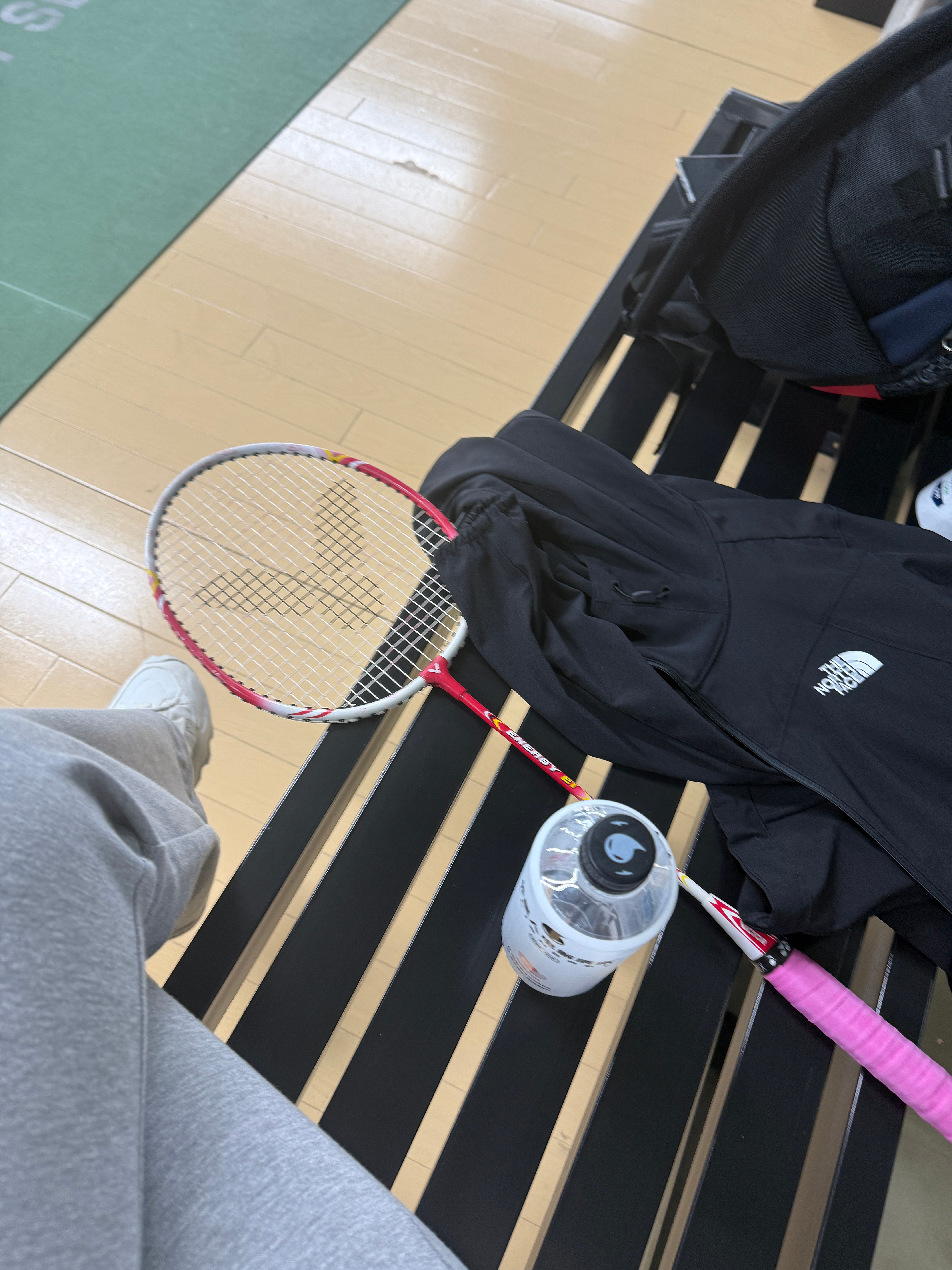 好久没打羽毛球啦🏸​​​