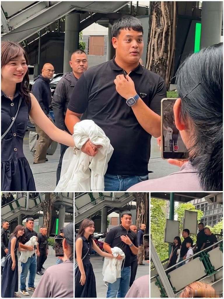 泰国王室🇹🇭提帮功王子休闲便装、不带隆重王室仪仗，坐城市轻轨出行。被路人拍
