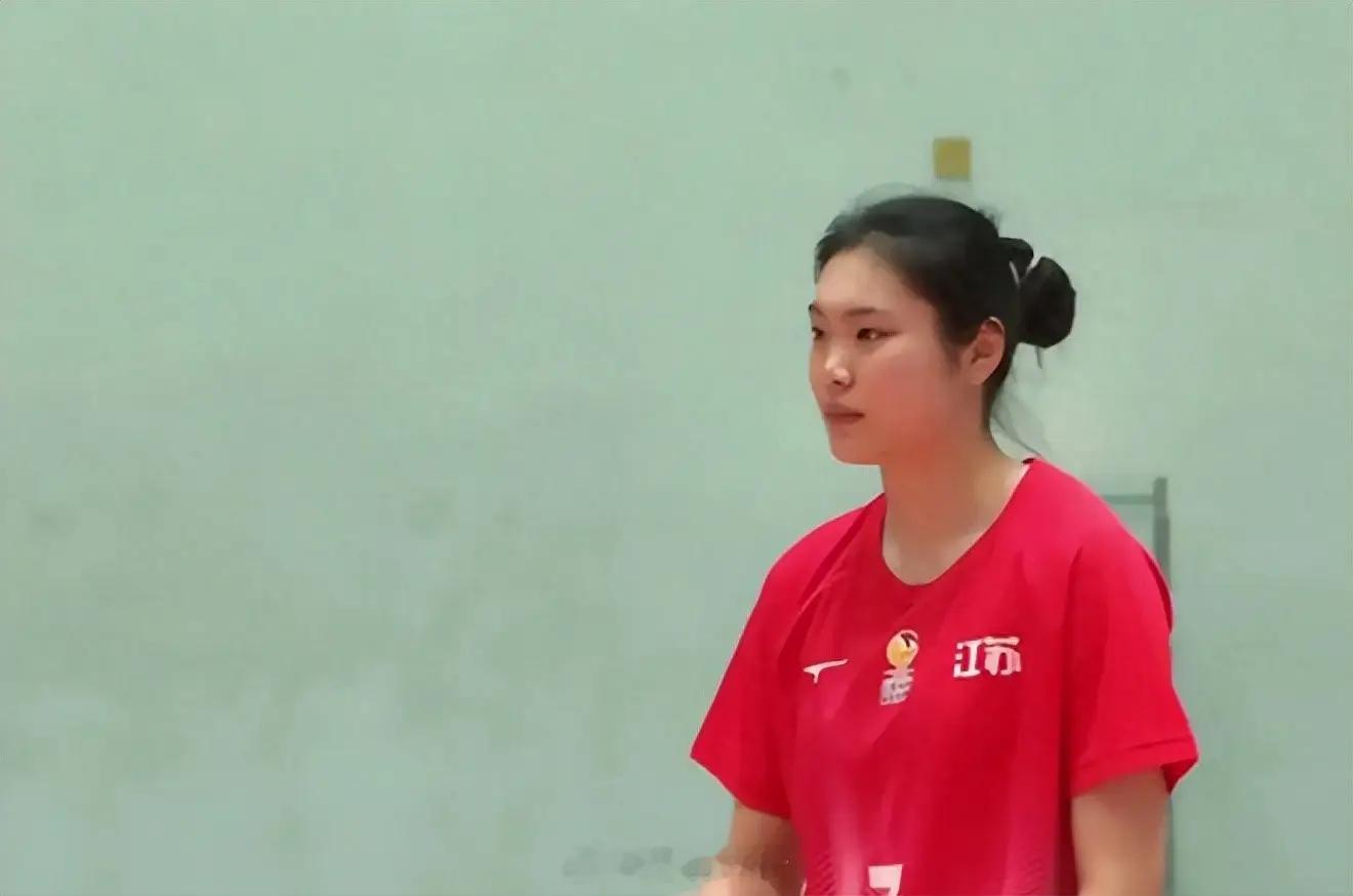 看了全锦赛河南女排vs福建女排，河南女排除了毛唯嘉，还有同样来自江苏的滕蔓绮，身