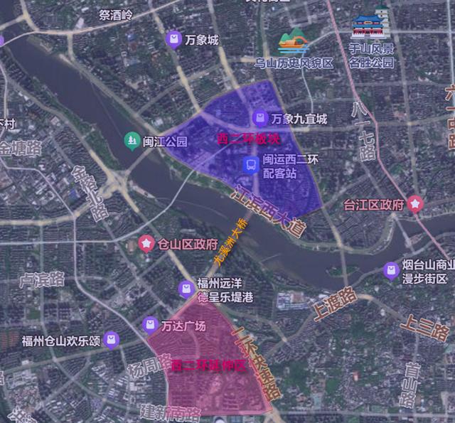 复盘福州各大板块发展路径会发现，金山板块与当年东二环“配套爆发+供需共振”