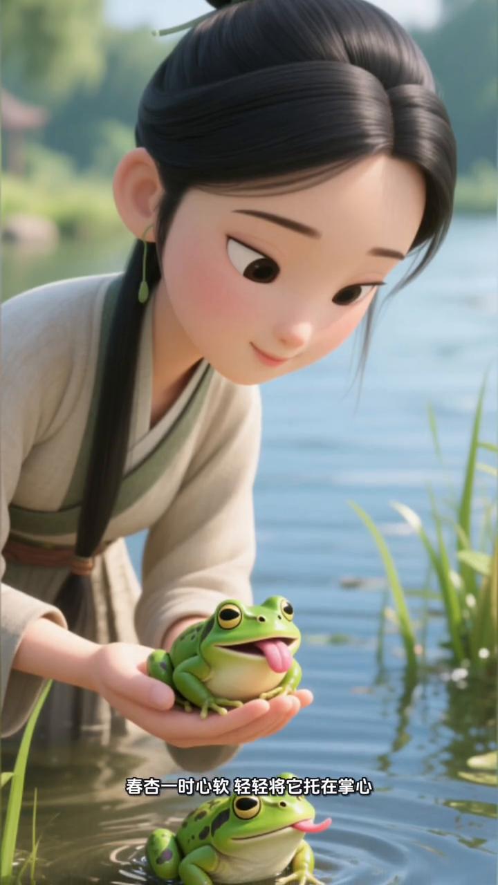 民间故事：蟾蜍大仙。春杏与灵童太行南麓的桃花峪里住着个叫春杏的姑娘。那年惊蛰刚