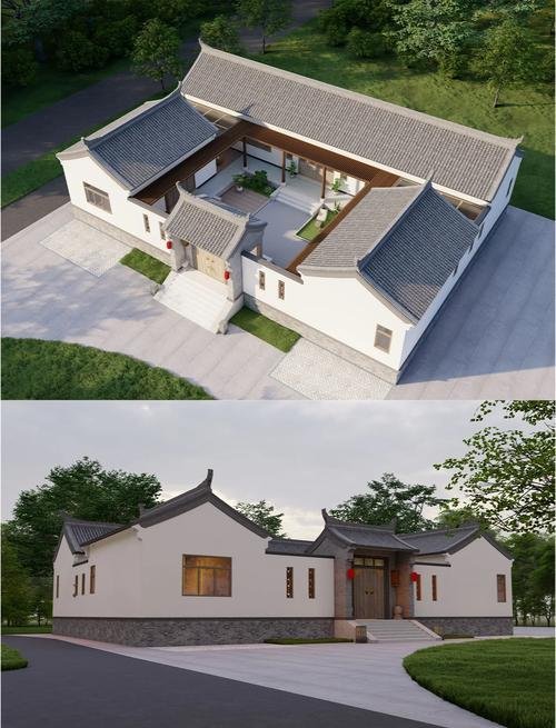 农村盖宅基地，一层6间三合院。按工期付工程款，全程实时监控，这个三合院大家觉得多