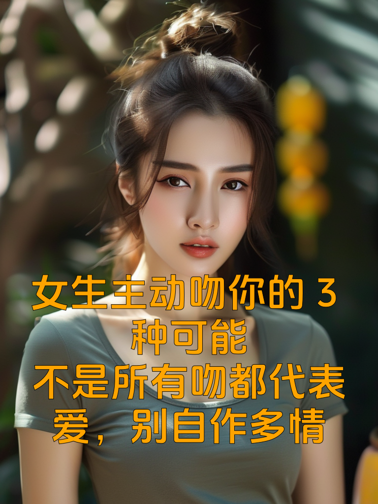 女生主动吻你的3种可能！不是所有吻都代表爱，别自作多情