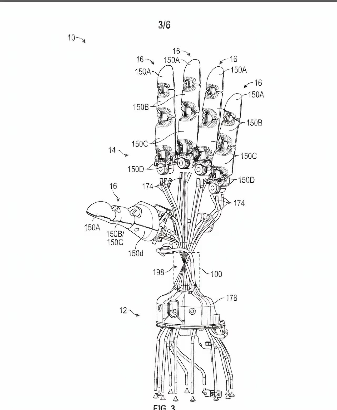 马斯克公开了特斯拉擎天柱机器人手部专利。特斯拉抛弃传统思路，将笨重的执行器挪到前