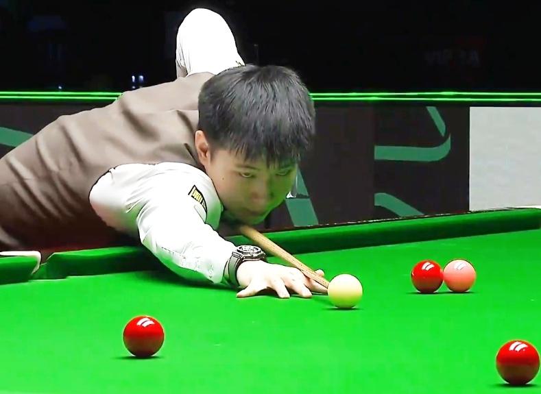 赵心童势不可挡，五杆过百，10-6战胜张安达，成为世界大奖赛新科冠军！  