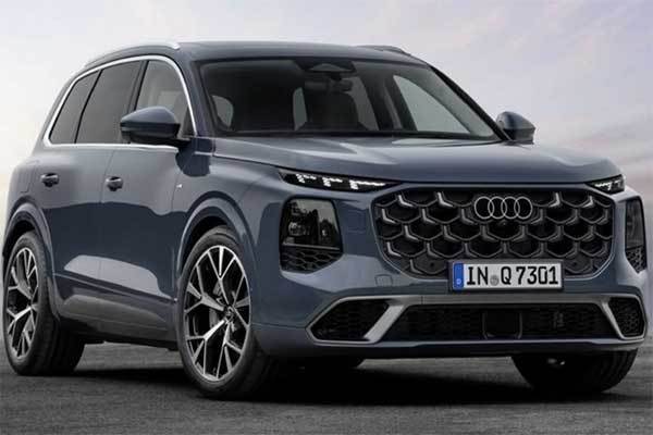 奥迪q7全新奥迪Q7照片提前泄露
