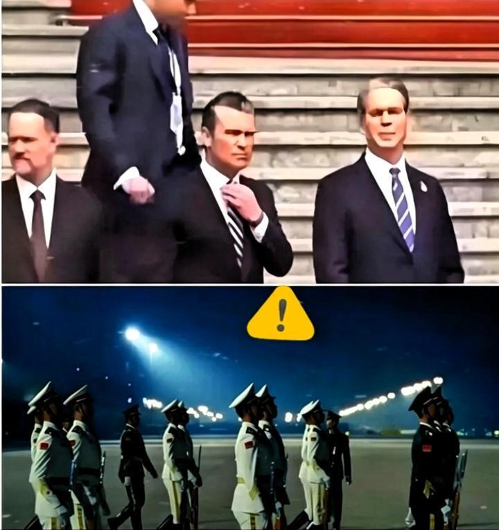  妄图复刻我方仪仗队，实地观摩后沉默！听说那位“懂王”一直惦记着搞一支咱们那