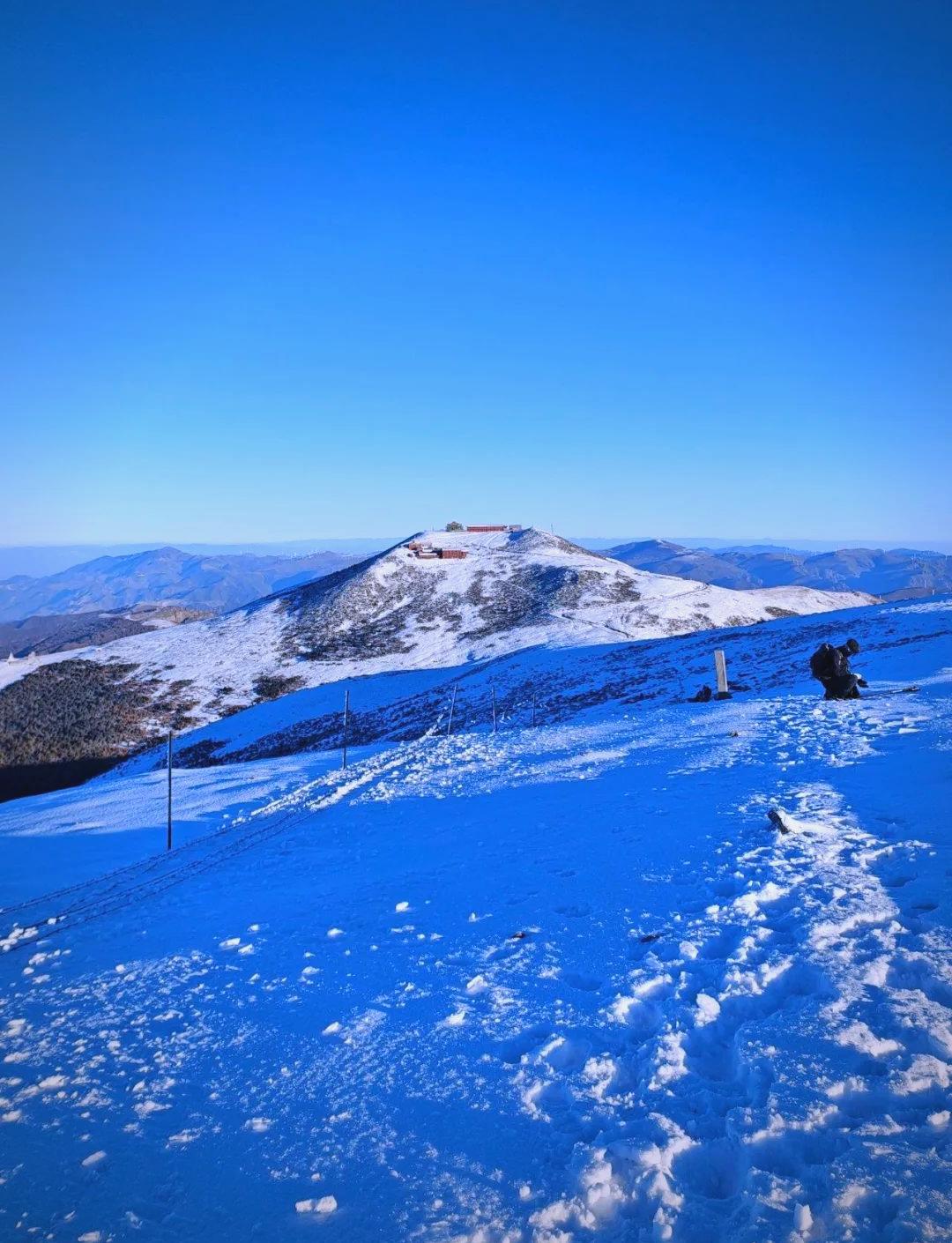 都说东北的漠河是最冷的地方，最冷可以达到零下四十度，没料到山西的五台山景区这几天