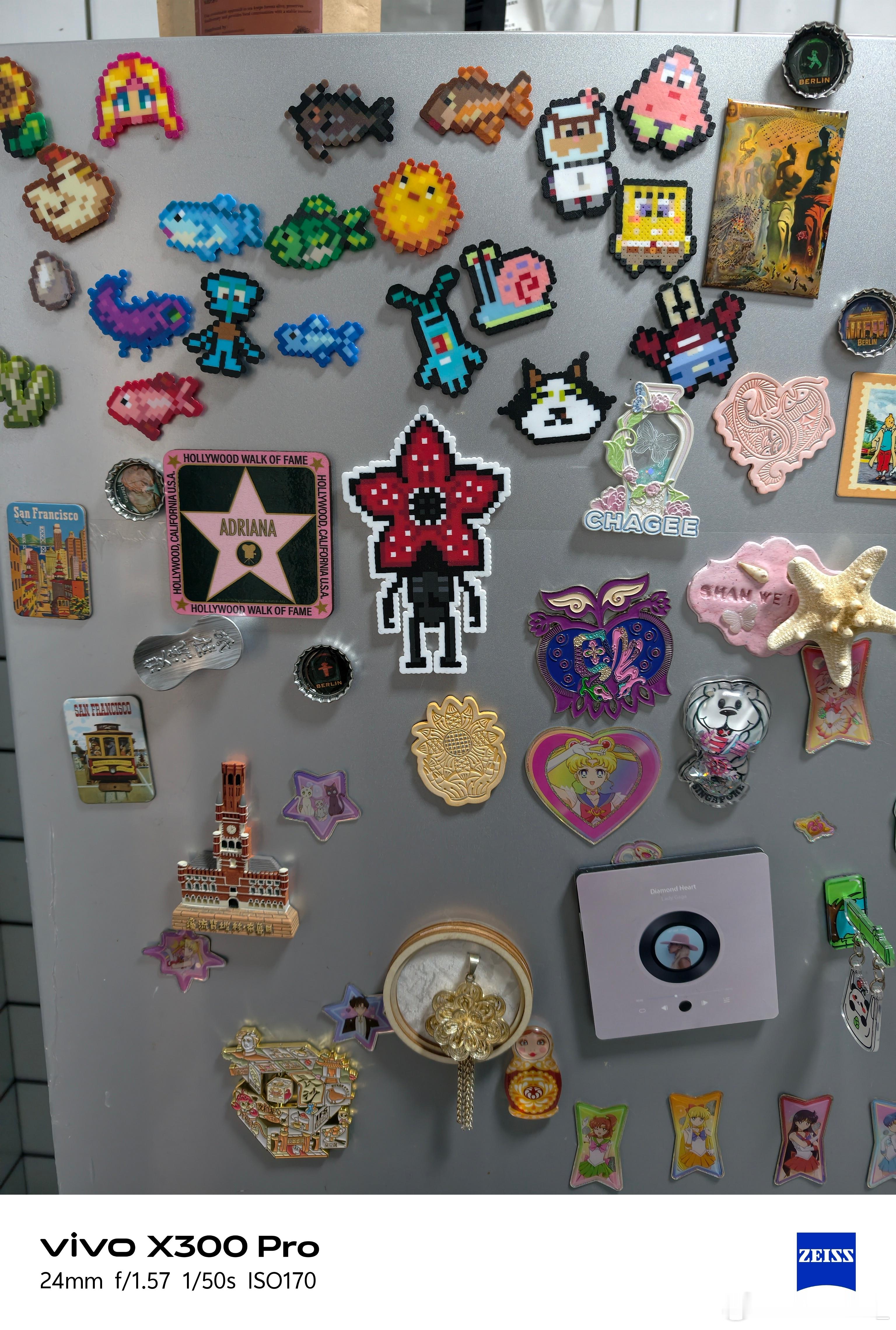 冰箱贴一定要经常挪挪位置那我这挪起来是大工程了