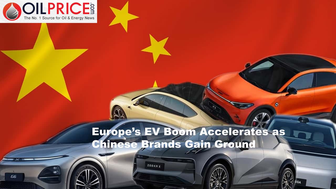 中国品牌抢占市场份额，欧洲电动车热潮加速升温路透社消息，上月欧洲汽车整体销量