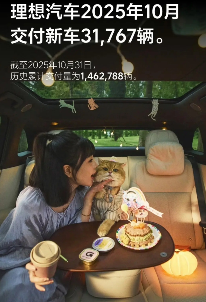 理想汽车销量下滑，很大的原因是产品和鸿蒙智行旗下的问界产品高度重合。理想可以说是