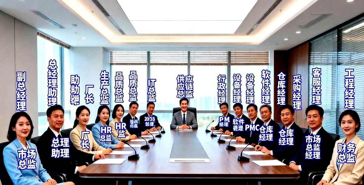 80人公司10个经理，活还是小兵干深圳那家三百人厂，光部门就二十多个，总监厂