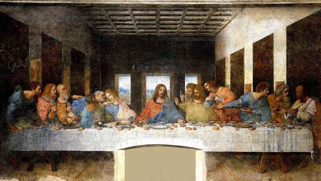最后的晚餐高清图片