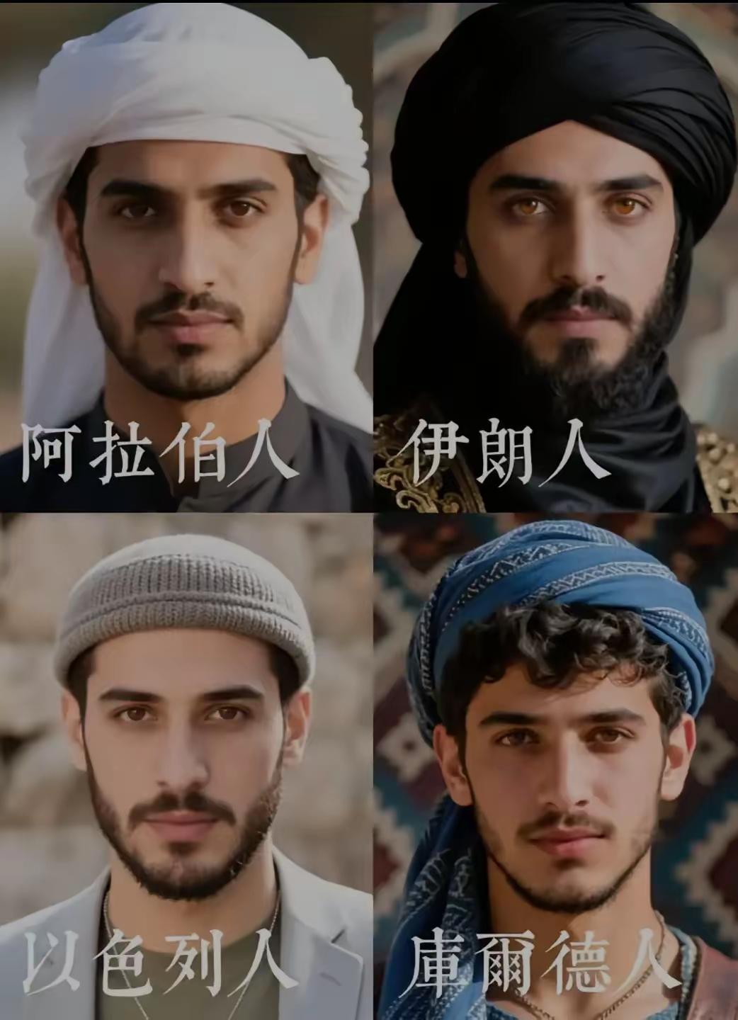 那么西亚的美男帅哥为啥就那么好看呢？西亚男生普遍都很帅，这可能跟他们的基因，人种