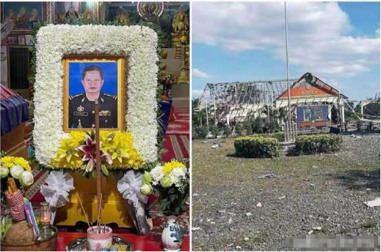 柬泰冲突第四天，柬埔寨“警卫司令部”副司令陈春中将被泰国炮兵一炮毙命！ 泰军