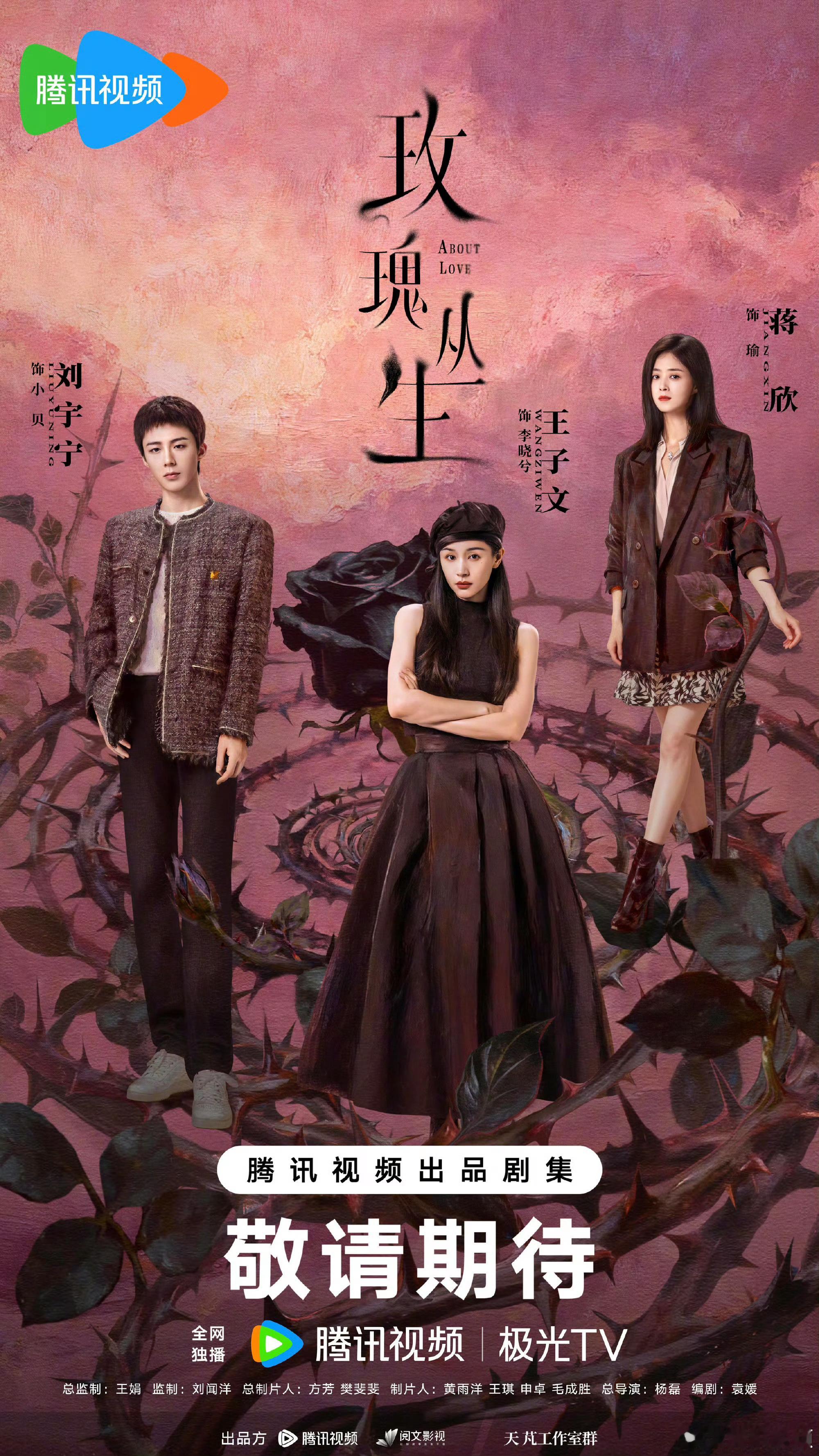 电视剧《玫瑰丛生》官宣了王子文、刘宇宁 、蒋欣 。一直不太懂，为何蒋欣的番位每次