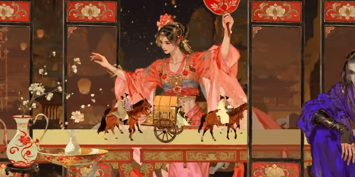 我给唐朝诡事录3做了个动画情怀续作不缺席！自制《康国的金桃》动画上线，细腻画风