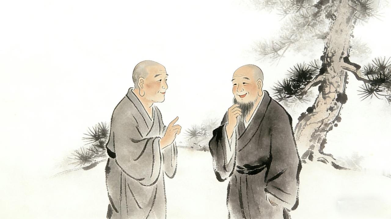 传统文化：顶级智慧告诉你如何处理人际关系。一直对寒山拾得的千古对话抱有保留态度