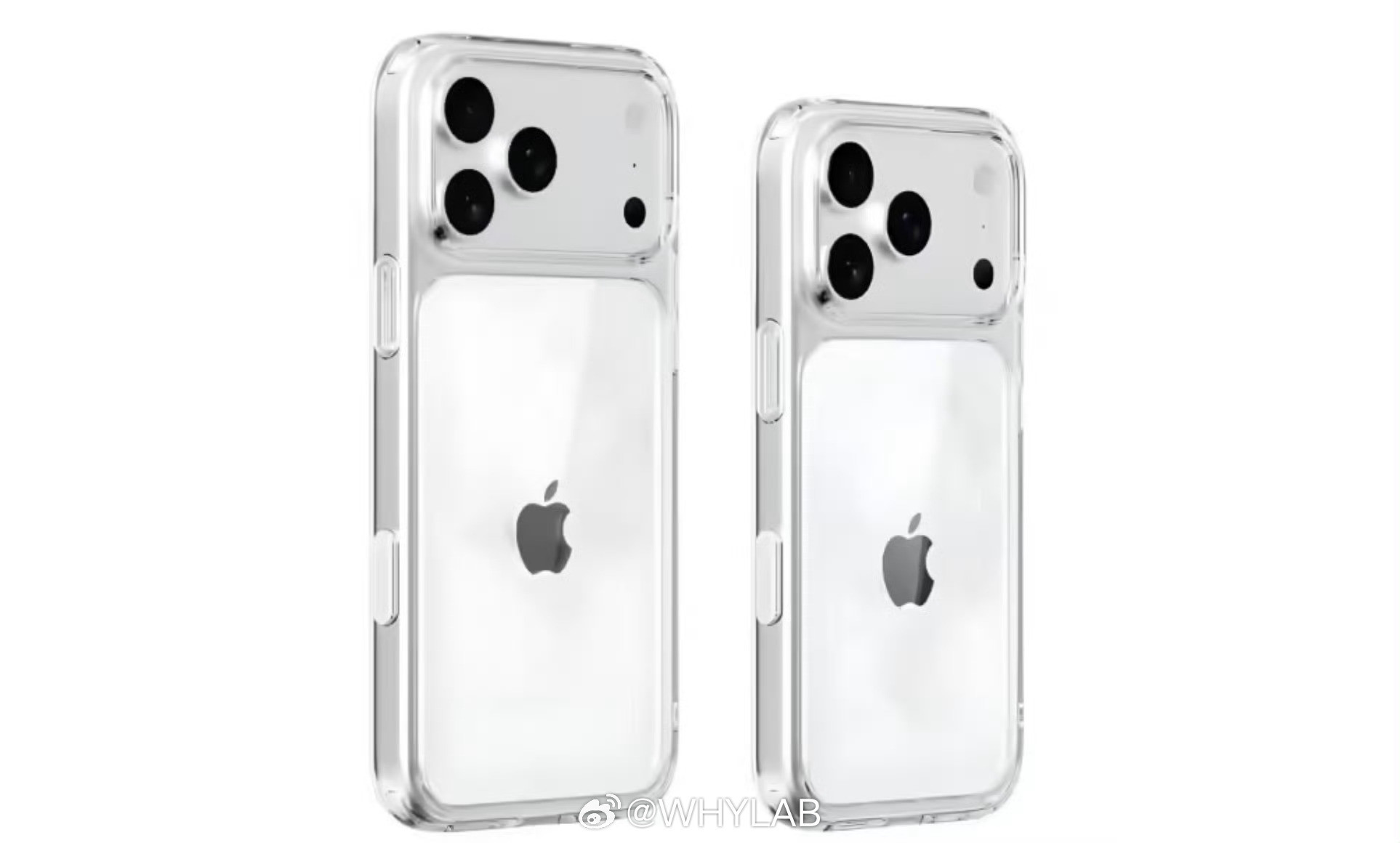 iPhone17Pro透明保护壳曝光透明保护壳并非完全透明，这也忒丑了，不如之