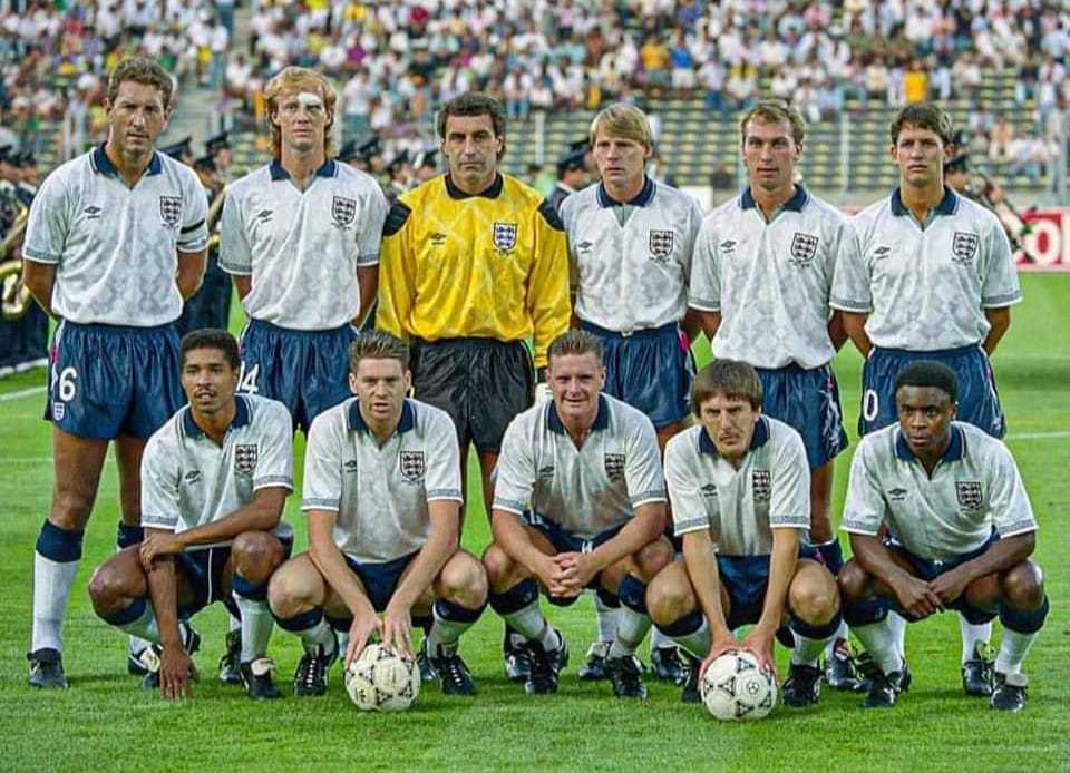 90’世界杯英格兰队，都认识吧？dearfootball​​​