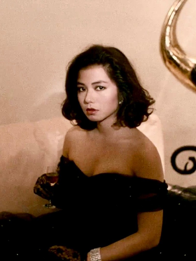 1987年，《意乱情迷》中的钟楚红。​
