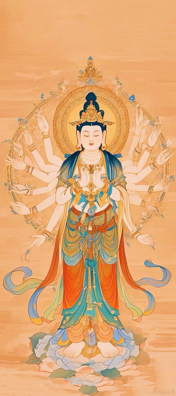 晨起礼佛，千手观音为你保驾护航！！！！
