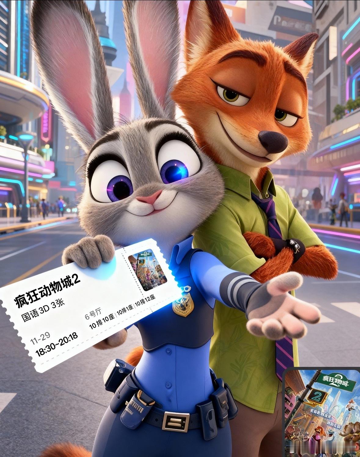 周末最火的是电影《疯狂动画城2》，不到4天就12亿票房了，按20%分账算，如果