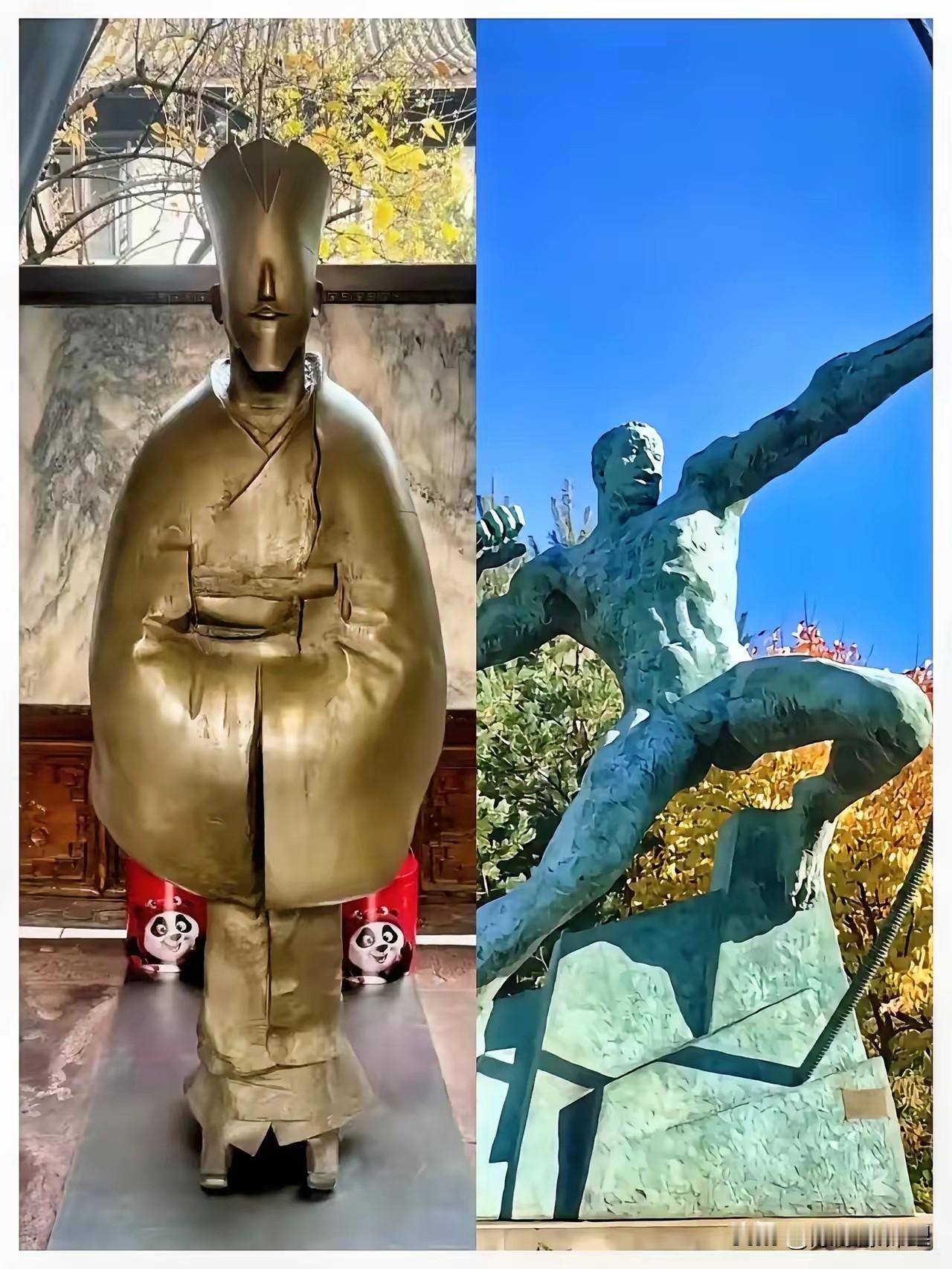 说实话，盯着那作品看了半天，愣是没分清到底是画的人还是鬼。回头一看出处：又是