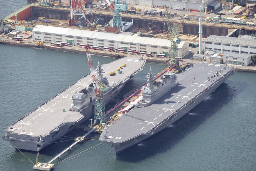 日本直接不装了，部署导弹覆盖中国沿海后，石破茂直接宣布“加贺号”为航母，舰载机已