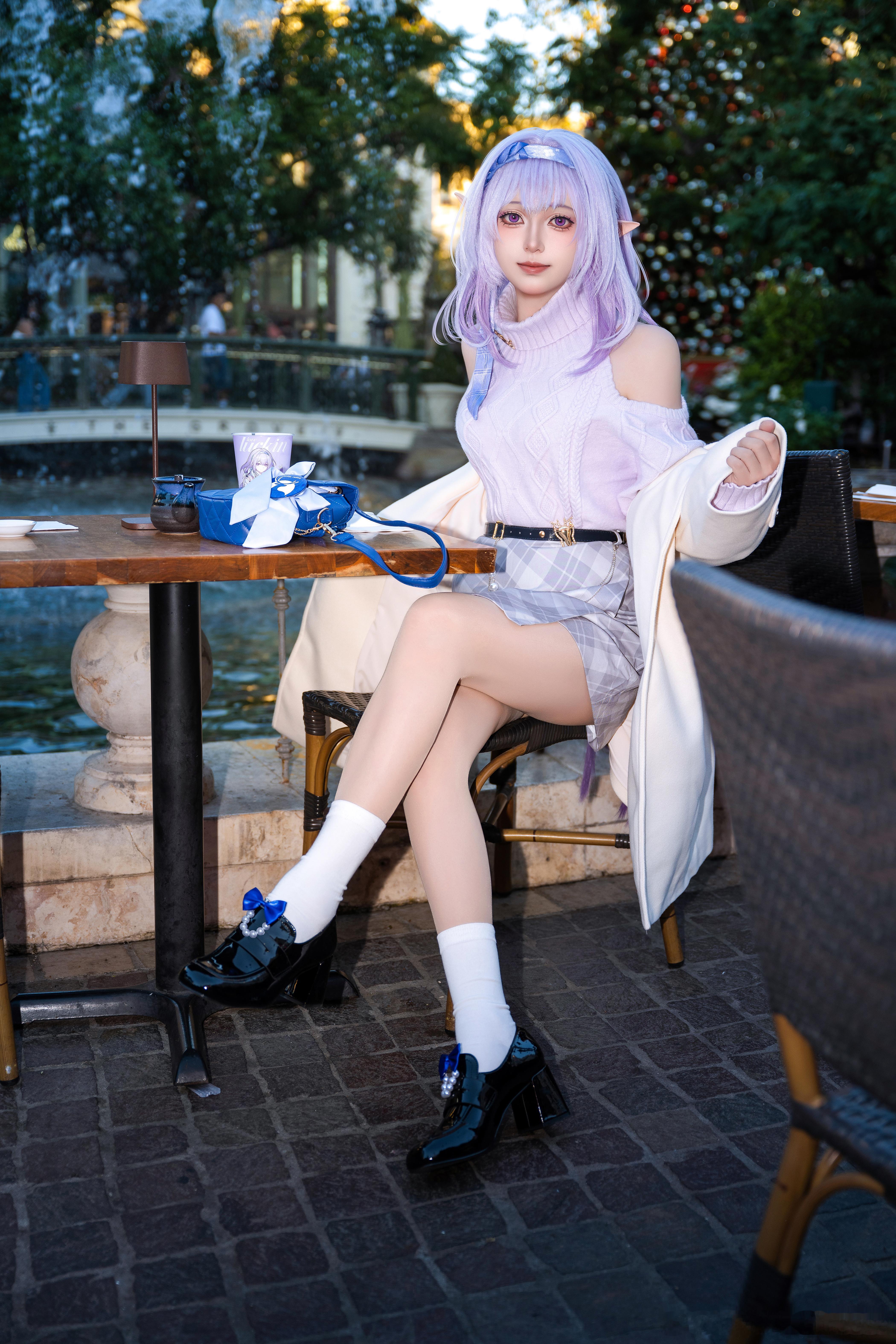 cosplay崩坏星穹铁道二次元cos大赏冬日幻想祭星穹铁道遐蝶﻿涞觅,不止丝滑