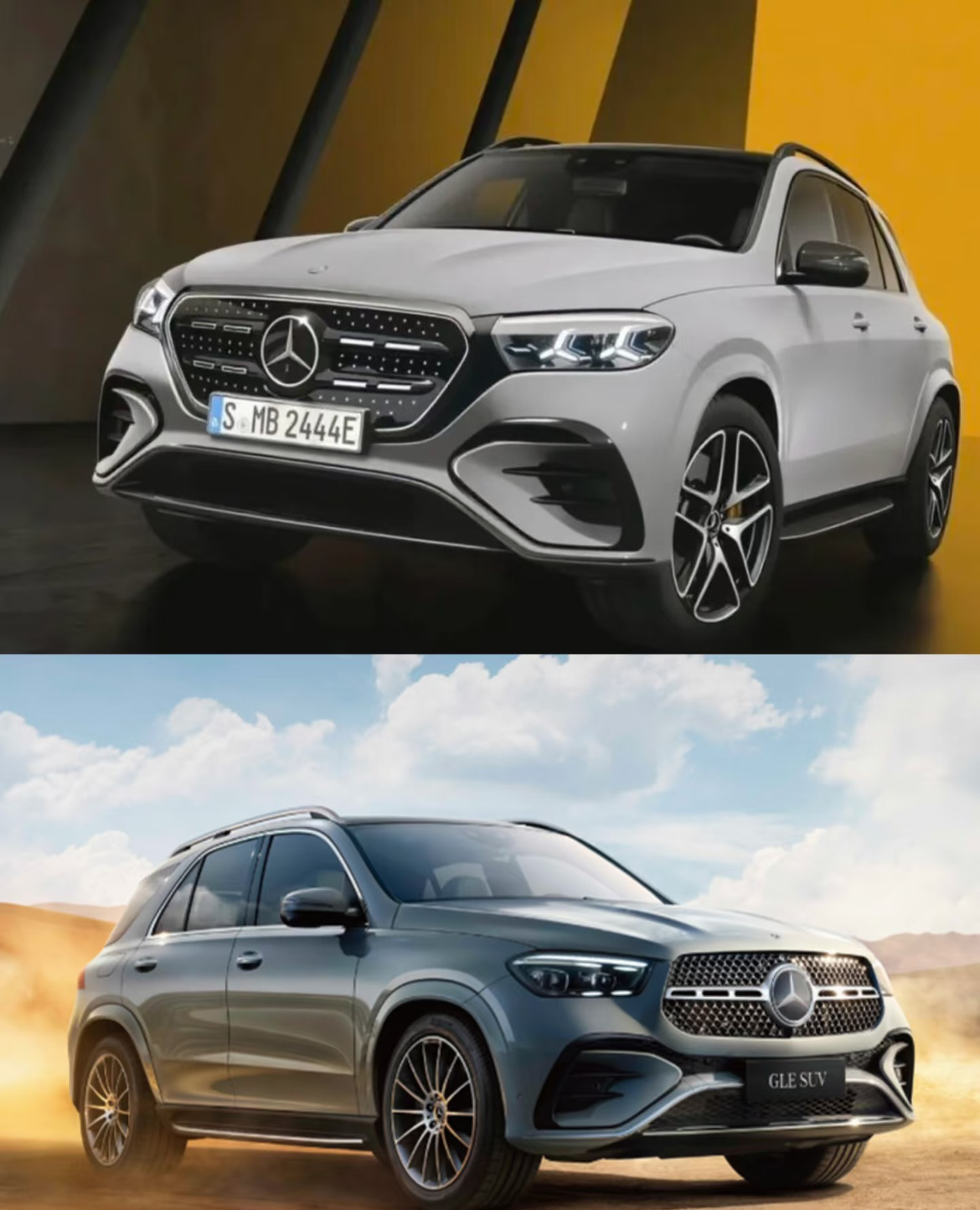 奔驰GLE六年没改款，一改就改了个车屁股。