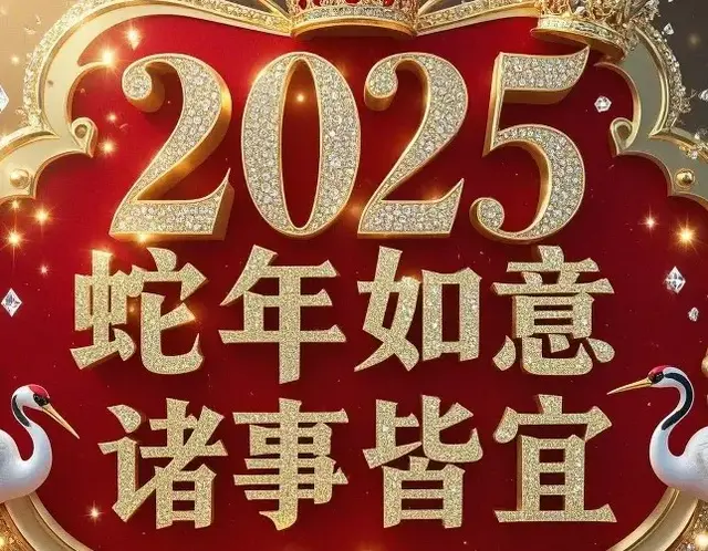 祝您蛇年如意, 万事安康, 五福临门