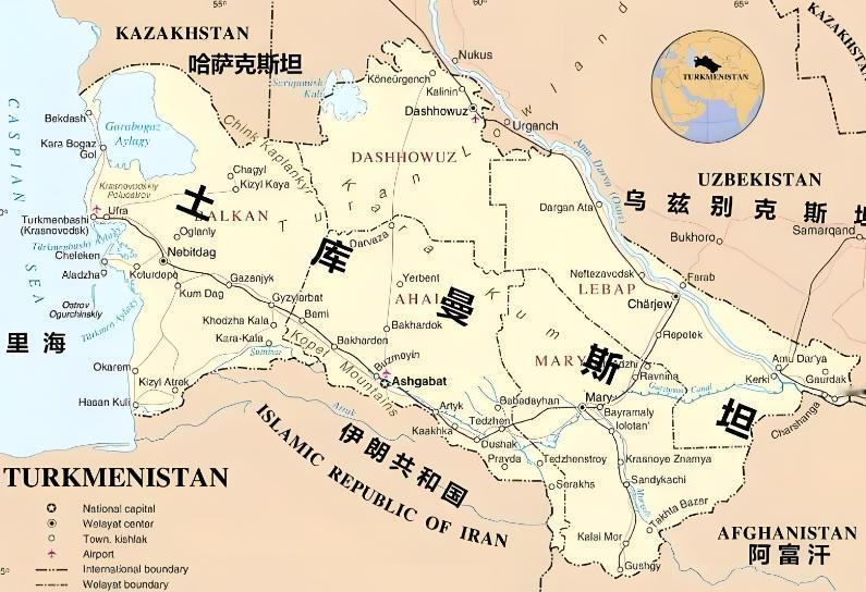 土库曼斯坦曾经骄傲地宣布，欠中国的81亿美元，一分不少的全还了。而还债的方式，就