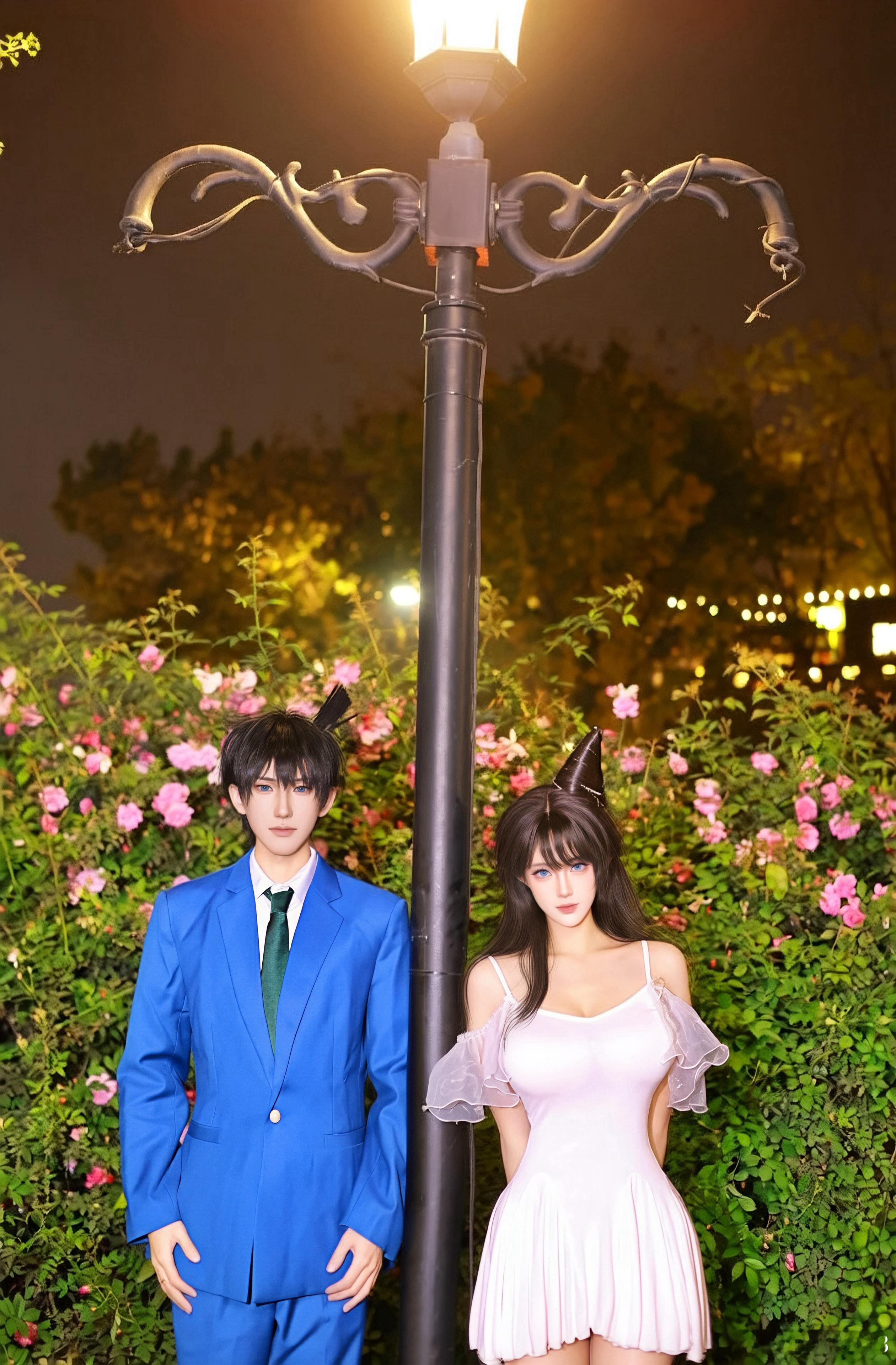 💙名侦探柯南同人暑期动画电影二创收藏馆、二次元银幕之下​​​