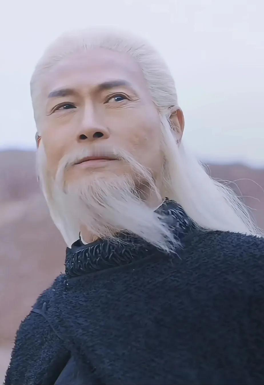 这老头是真帅啊，仙风道骨就是这样子吧，感觉也能演姜子牙，孙悟空的师傅菩提祖师等