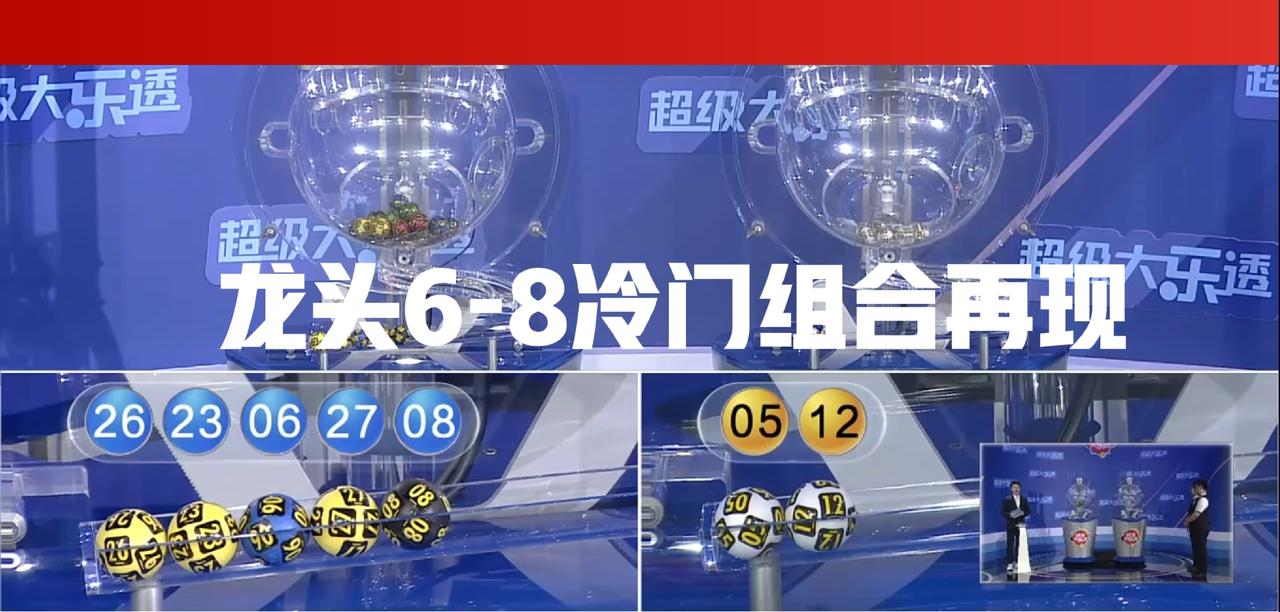 这一期一区开出06-08的大冷门组合，这让我想起了江西那个中奖网红，每次都是以0