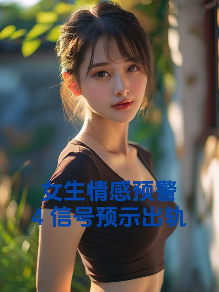 女生情感预警：4信号预示出轨