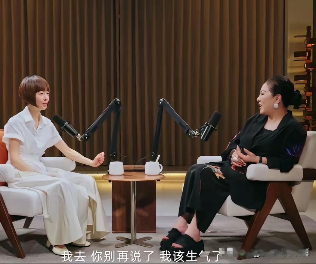 第一次见鲁豫生气，鲁豫采访向太时提到施南生，向太替徐克说话，说徐克离婚是为了保护