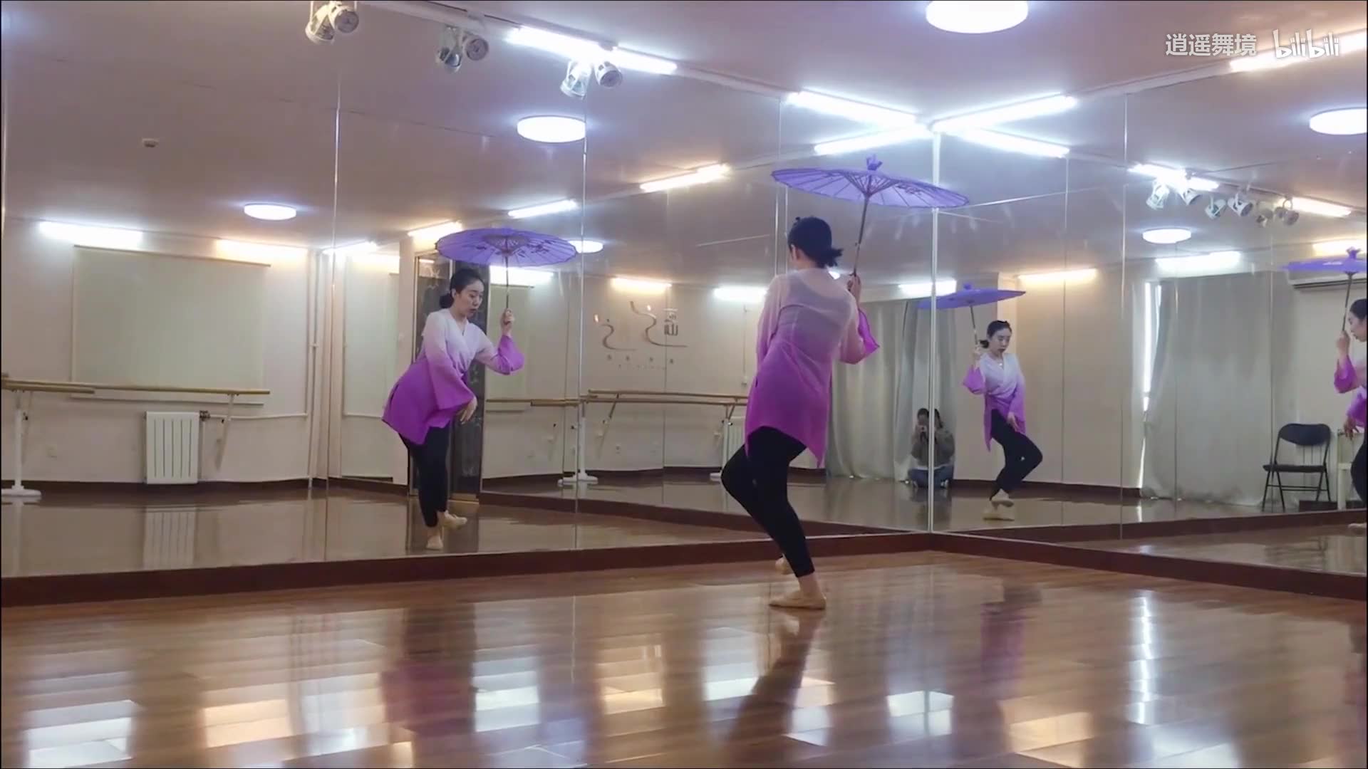 古典舞身韵课训练组合16(流畅)_土豆视频