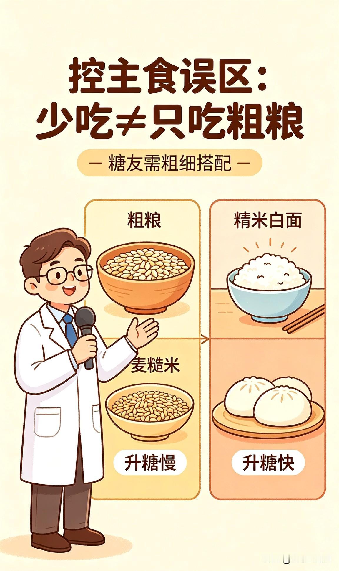 血糖一直高,少吃主食管用吗?血糖一直高，少吃主食真的管用吗？很多糖友一发现