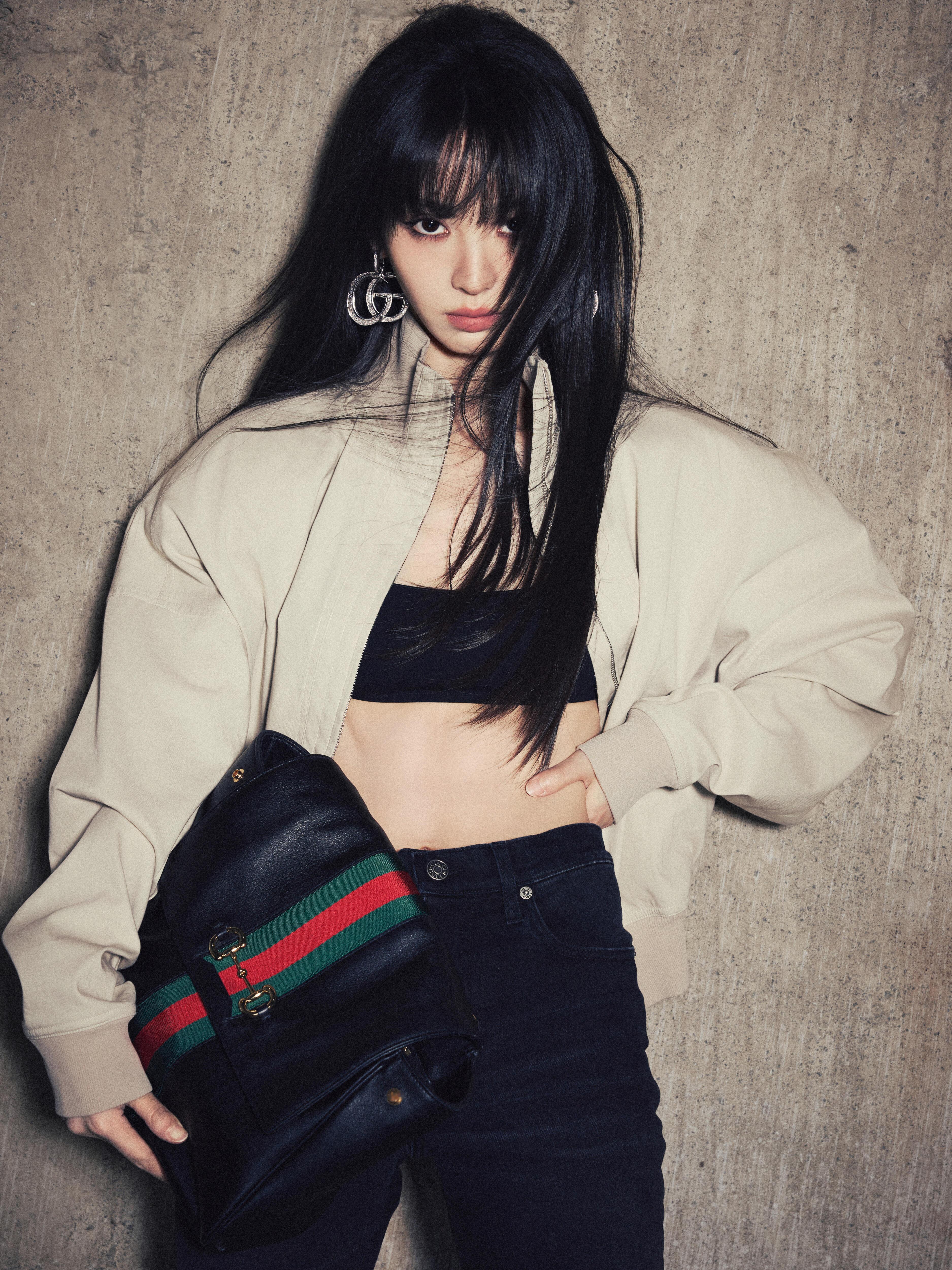 田曦薇×Gucci品牌好友全新Gucci大片，一袭Generation