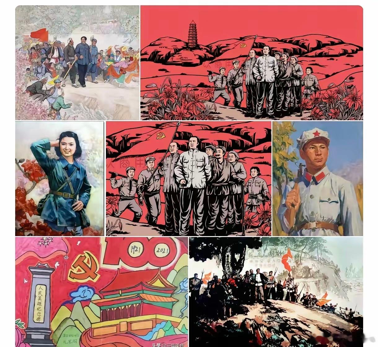 看看以前的老作品图一，再看看图二、图三这个“画家”的作品，只感觉脊背生寒。这个“