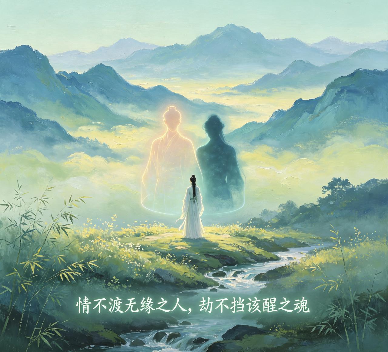 “情不渡无缘之人，劫不挡该醒之魂”从道家讲，婚姻里最毒的坑，不是对方变了，是你
