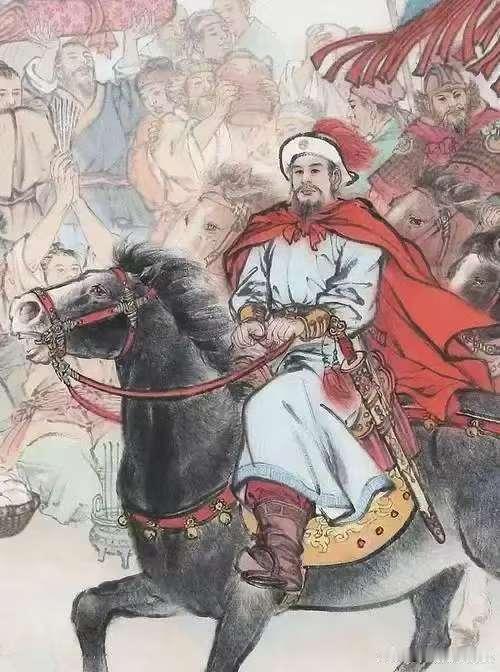 全军都在抢金银珠宝，唯独罗虎抢了个宫女，李自成笑他没出息。这可不是瞎编，是真