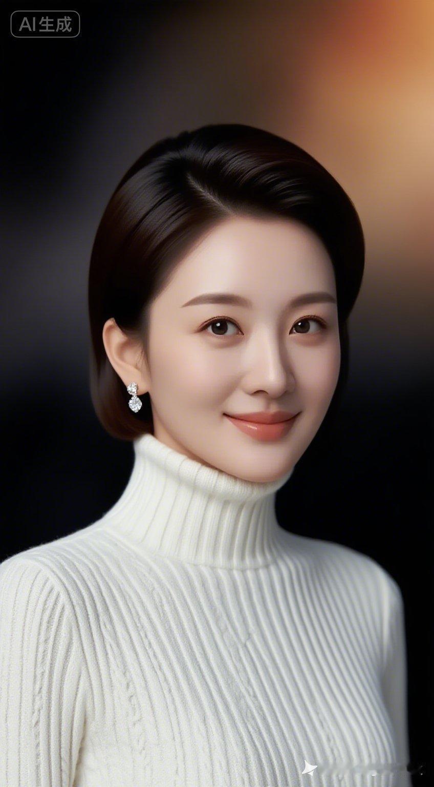 优雅气质，温婉动人，白衣飘飘，宛如仙子。