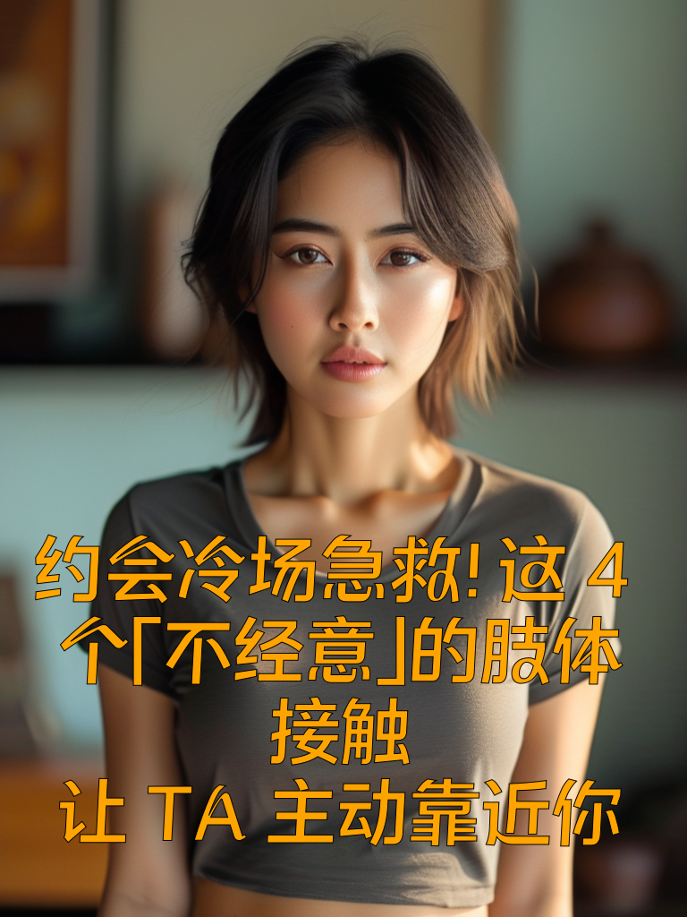约会冷场急救！这4个「不经意」的肢体接触，让TA主动靠近你