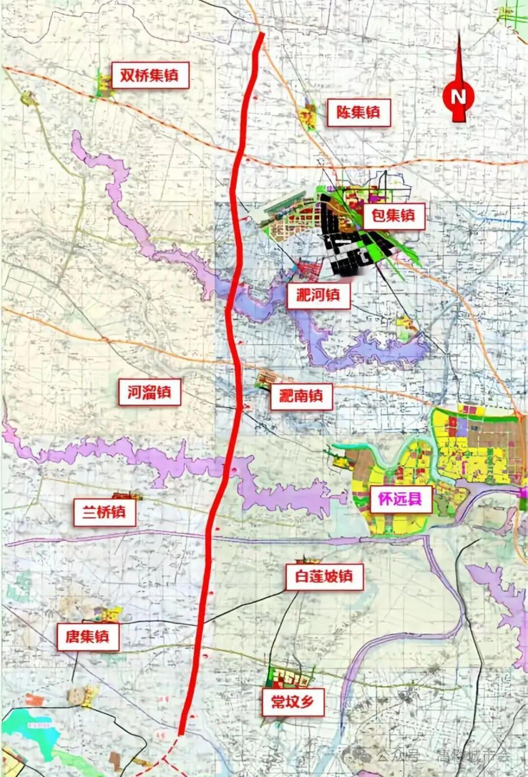 怀远至凤台高速公路蚌埠段TJ-03标施工项目计划25年12月份招标，已经列出招