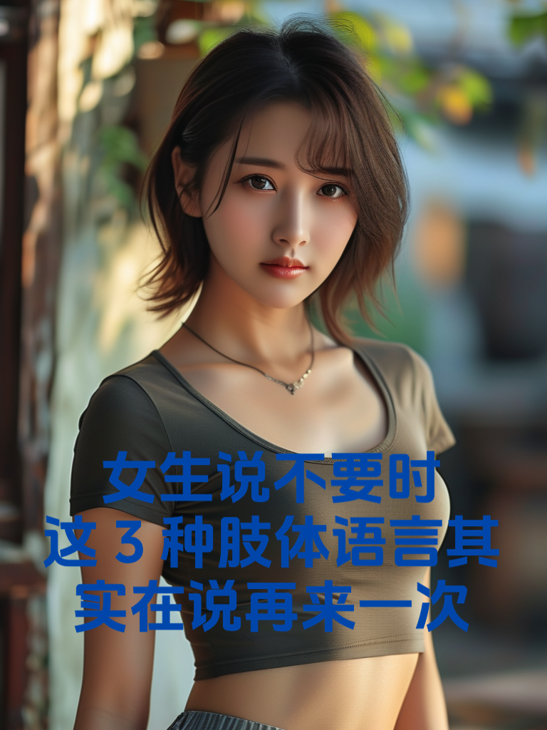 女生说'不要'时，这3种肢体语言其实在说'再来一次'